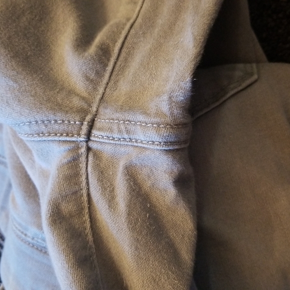 Old Navy Rockstar Mid Rise Gray Pull On Skinny Jeans - Picture 8 of 9
